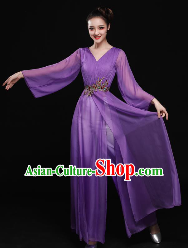 Traditional Chinese Fan Dance Folk Dance Costume Classical Yangko Dance Classical Dance Dress Traditional Chinese Fan Dance Folk Dance Costume Classical Yangko Dance Classical Dance Dress