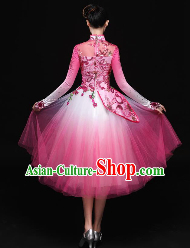 Traditional Chinese Fan Dance Folk Dance Costume Classical Yangko Dance Classical Dance Dress