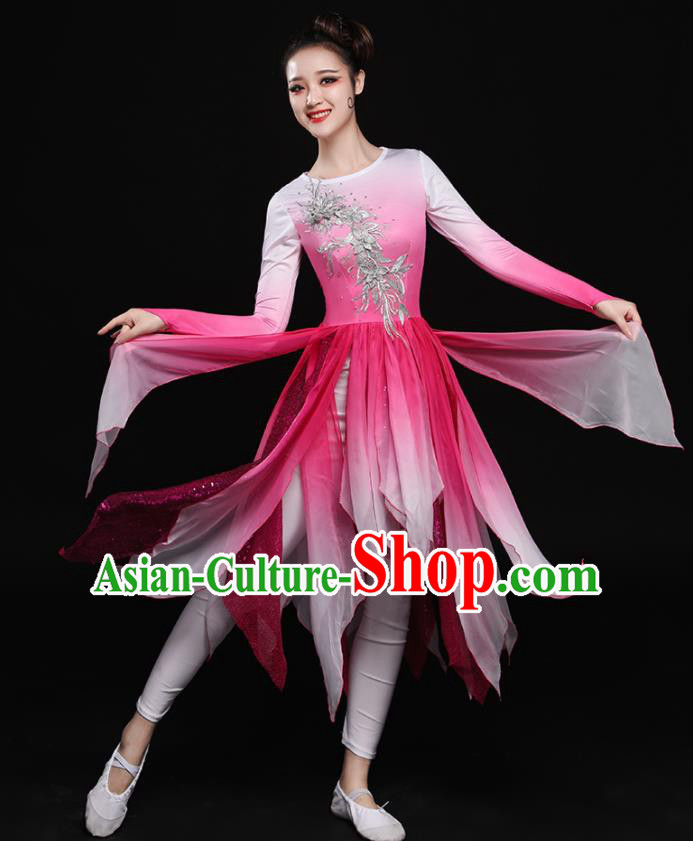 Traditional Chinese Fan Dance Folk Dance Costume Classical Yangko Dance Classical Dance Dress Traditional Chinese Fan Dance Folk Dance Costume Classical Yangko Dance Classical Dance Dress