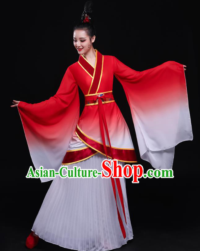 Traditional Chinese Fan Dance Folk Dance Costume Classical Yangko Dance Classical Dance Dress