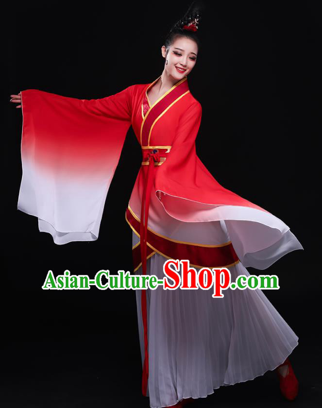 Traditional Chinese Fan Dance Folk Dance Costume Classical Yangko Dance Classical Dance Dress