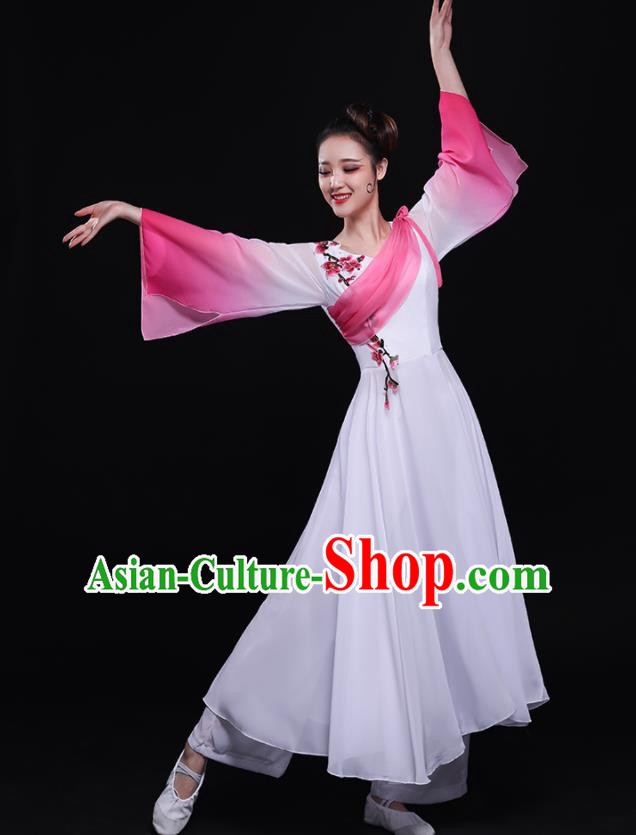 Traditional Chinese Fan Dance Folk Dance Costume Classical Yangko Dance Classical Dance Dress Traditional Chinese Fan Dance Folk Dance Costume Classical Yangko Dance Classical Dance Dress