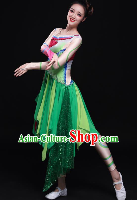 Traditional Chinese Fan Dance Folk Dance Costume Classical Yangko Dance Classical Dance Dress Traditional Chinese Fan Dance Folk Dance Costume Classical Yangko Dance Classical Dance Dress