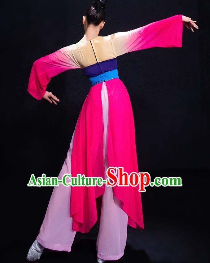 Traditional Chinese Fan Dance Folk Dance Costume Classical Yangko Dance Classical Dance Dress Traditional Chinese Fan Dance Folk Dance Costume Classical Yangko Dance Classical Dance Dress
