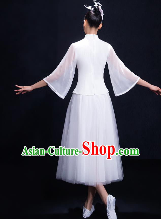 Traditional Chinese Fan Dance Folk Dance Costume Classical Yangko Dance Classical Dance Dress Traditional Chinese Fan Dance Folk Dance Costume Classical Yangko Dance Classical Dance Dress