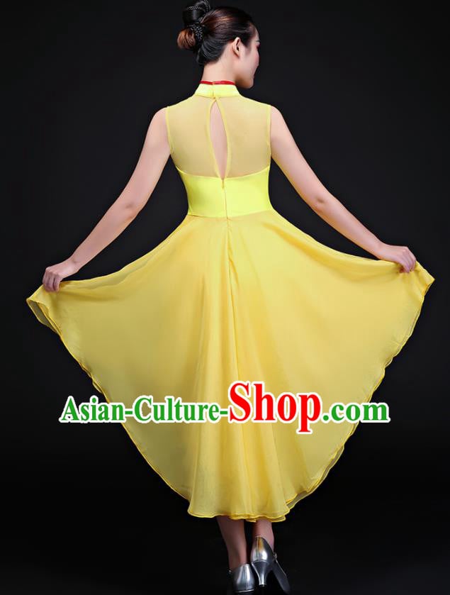 Traditional Chinese Fan Dance Folk Dance Costume Classical Yangko Dance Classical Dance Dress