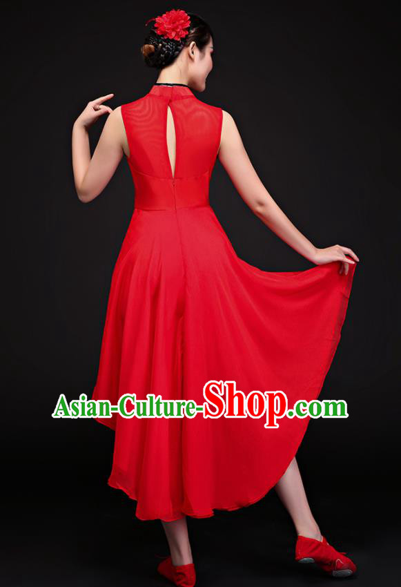 Traditional Chinese Fan Dance Folk Dance Costume Classical Yangko Dance Classical Dance Dress Traditional Chinese Fan Dance Folk Dance Costume Classical Yangko Dance Classical Dance Dress