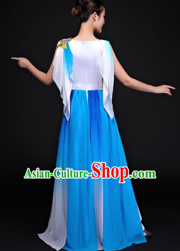 Traditional Chinese Fan Dance Folk Dance Costume Classical Yangko Dance Classical Dance Dress Traditional Chinese Fan Dance Folk Dance Costume Classical Yangko Dance Classical Dance Dress