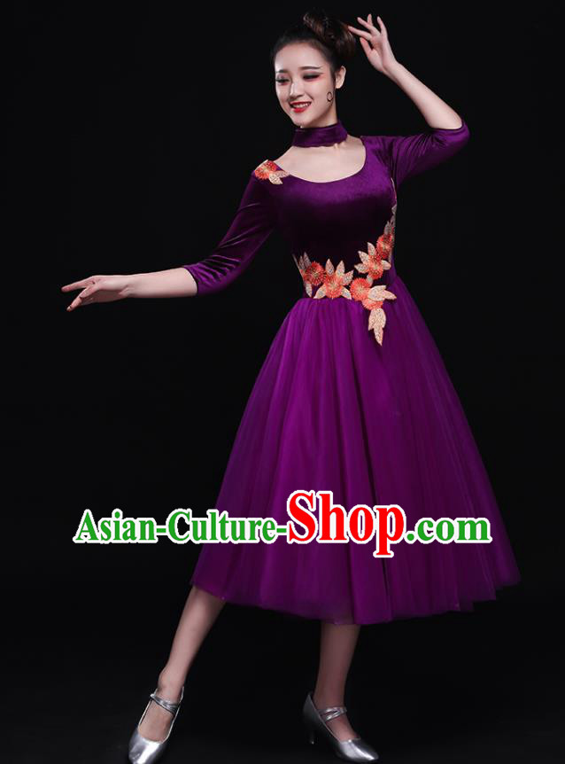 Traditional Chinese Fan Dance Folk Dance Costume Classical Yangko Dance Classical Dance Dress Traditional Chinese Fan Dance Folk Dance Costume Classical Yangko Dance Classical Dance Dress
