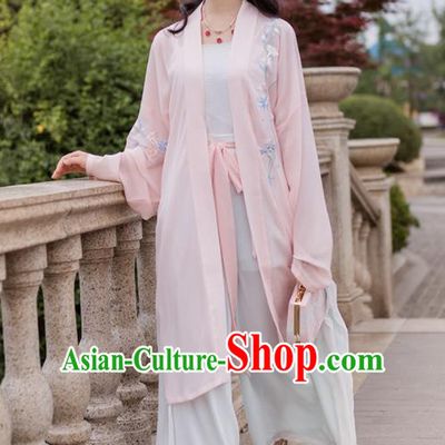 Traditional Chinese Song Dynasty Costumes Ancient Embroidered Hanfu Dress for Women