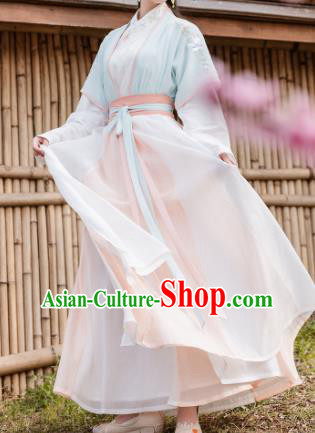 Chinese Ancient Palace Lady Hanfu Han Dynasty Imperial Concubine Queen Embroidered Historical Costumes