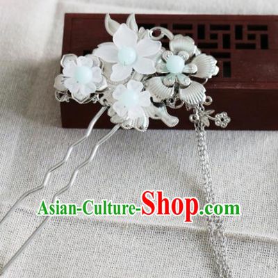 Chinese Traditional Hair Accessories Ancient Hanfu Butterfly Flowers Hairpins for Women