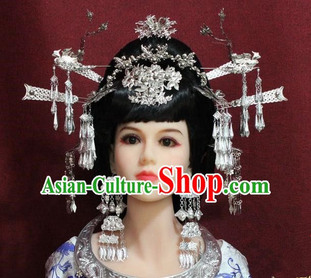 Chinese Ancient Style Hair Jewelry Accessories Cosplay Hairpins Headwear Headdress for Women Chinese Ancient Style Hair Jewelry Accessories Cosplay Hairpins Headwear Headdress for Women