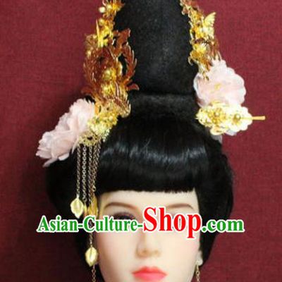 Chinese Handmade Princess Phoenix Coronet Hairpins Ancient Hair Accessories for Women