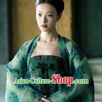The Rise of Phoenixes Chinese Ancient Princess Hanfu Dress Tang Dynasty Palace Lady Costumes and Headpiece Complete Set