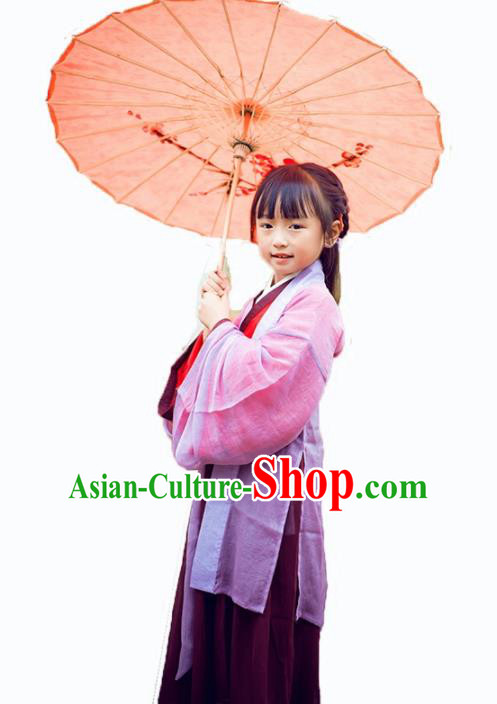 Chinese Ancient Palace Lady Hanfu Han Dynasty Imperial Concubine Queen Embroidered Costumes for Kids Chinese Ancient Palace Lady Hanfu Han Dynasty Imperial Concubine Queen Embroidered Costumes for Kids