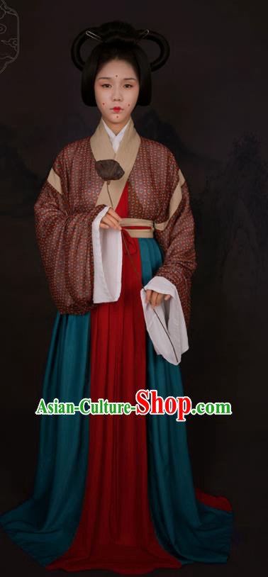 Chinese Ancient Palace Lady Hanfu Han Dynasty Imperial Concubine Queen Embroidered Historical Costumes Chinese Ancient Palace Lady Hanfu Han Dynasty Imperial Concubine Queen Embroidered Historical Costumes