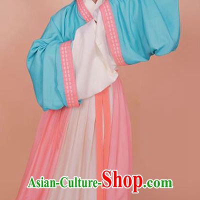 Top Grade Chinese Ancient Palace Lady Costumes Jin Dynasty Princess Hanfu Dress for Women