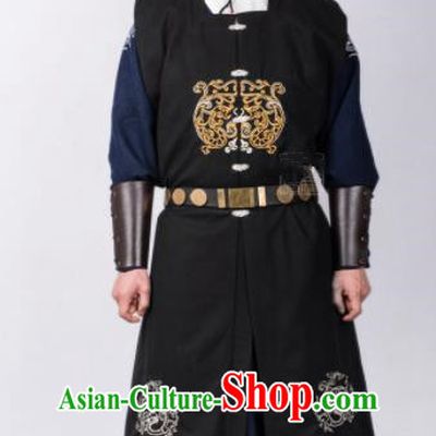 Chinese Ancient Swordsman Traditional Ming Dynasty Imperial Bodyguard Costumes for Men