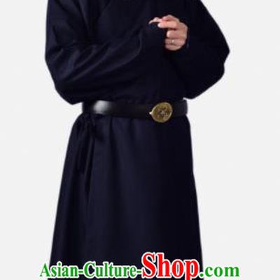 Chinese Ancient Swordsman Navy Clothing Traditional Ming Dynasty Buster Costume for Men