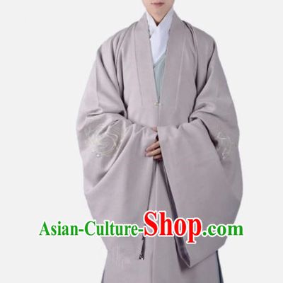 Chinese Ancient Taoist Clothing Traditional Han Dynasty Minister Costume for Men