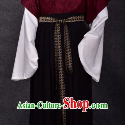 Chinese Ancient Traditional Ming Dynasty Minister Costumes for Men