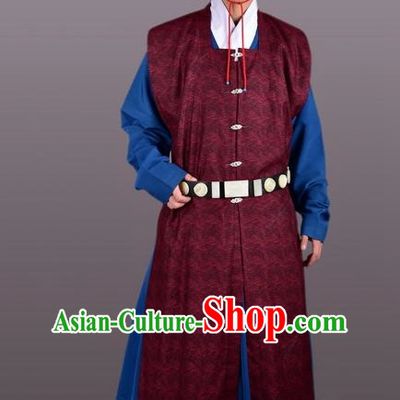 Chinese Ancient Traditional Ming Dynasty Swordsman Costumes Complete Set for Men