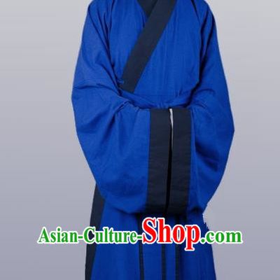 Chinese Ancient Traditional Priest Frock Ming Dynasty Priest Costumes for Men