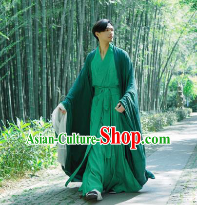 Chinese Ancient Hanfu Traditional Jin Dynasty Embroidered Historical Costumes