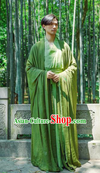 Chinese Ancient Hanfu Traditional Jin Dynasty Embroidered Historical Costumes