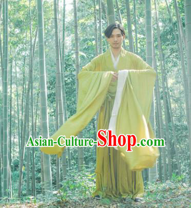 Chinese Ancient Hanfu Traditional Jin Dynasty Embroidered Historical Costumes