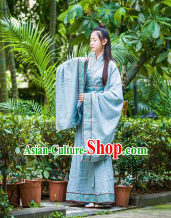 Chinese Ancient Hanfu Traditional Jin Dynasty Embroidered Historical Costumes Chinese Ancient Hanfu Traditional Jin Dynasty Embroidered Historical Costumes