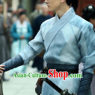 Ancient Chinese Tang Dynasty Swordsman Clothing The Rise of Phoenixes Young Hero Costume for Men