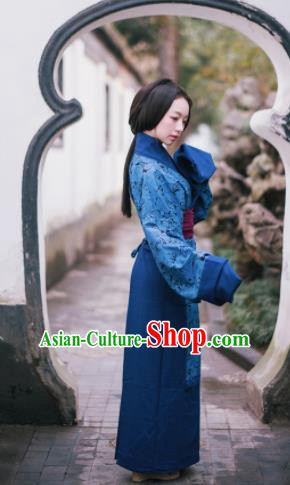 Chinese Ancient Hanfu Traditional Jin Dynasty Embroidered Historical Costumes Chinese Ancient Hanfu Traditional Jin Dynasty Embroidered Historical Costumes