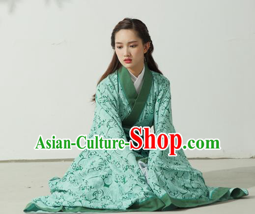 Chinese Ancient Hanfu Traditional Jin Dynasty Embroidered Historical Costumes Chinese Ancient Hanfu Traditional Jin Dynasty Embroidered Historical Costumes