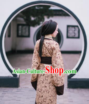 Chinese Ancient Hanfu Traditional Jin Dynasty Embroidered Historical Costumes Chinese Ancient Hanfu Traditional Jin Dynasty Embroidered Historical Costumes