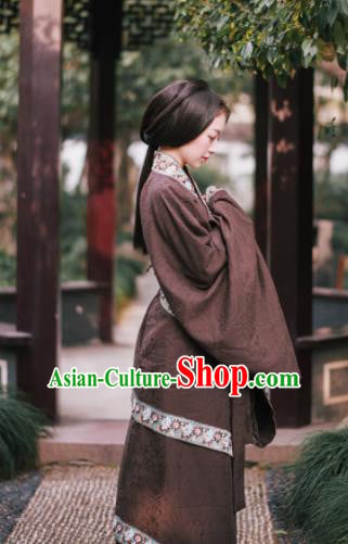 Chinese Ancient Hanfu Traditional Jin Dynasty Embroidered Historical Costumes Chinese Ancient Hanfu Traditional Jin Dynasty Embroidered Historical Costumes