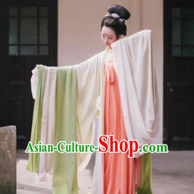 Traditional Chinese Tang Dynasty Princess Costume Ancient Palace Maidenform Hanfu Dress for Women