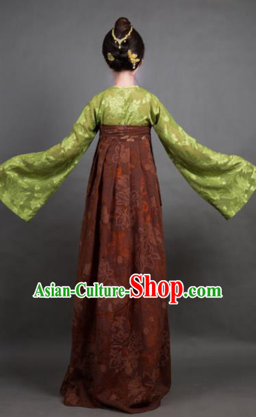 Chinese Ancient Hanfu Traditional Jin Dynasty Embroidered Historical Costumes Chinese Ancient Hanfu Traditional Jin Dynasty Embroidered Historical Costumes