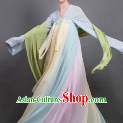 Traditional Chinese Tang Dynasty Maidenform Hanfu Dress Ancient Palace Princess Costume for Women