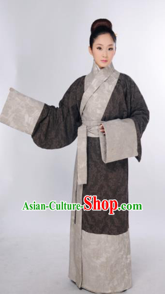 Chinese Ancient Hanfu Traditional Jin Dynasty Embroidered Historical Costumes Chinese Ancient Hanfu Traditional Jin Dynasty Embroidered Historical Costumes