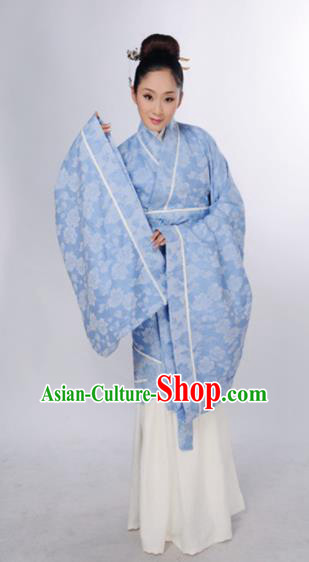 Chinese Ancient Hanfu Traditional Jin Dynasty Embroidered Historical Costumes