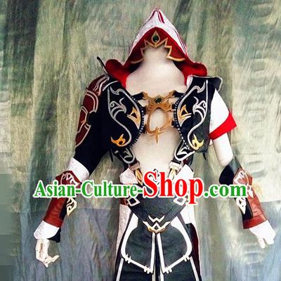 Asian Chinese Cosplay Costume Ancient Swordsman Clothing for Men
