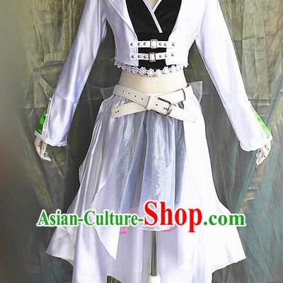 Asian Chinese Cosplay Young Faery Costume Ancient Swordswoman Dress for Women