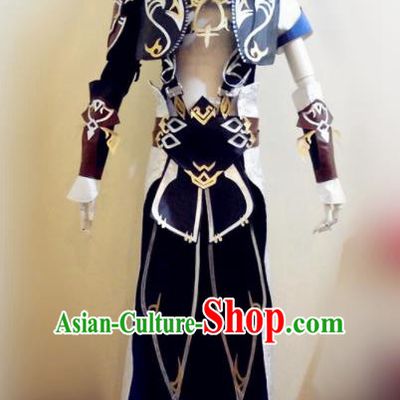 Asian Chinese Cosplay General Warrior Customized Costume Ancient Swordsman Clothing for Men