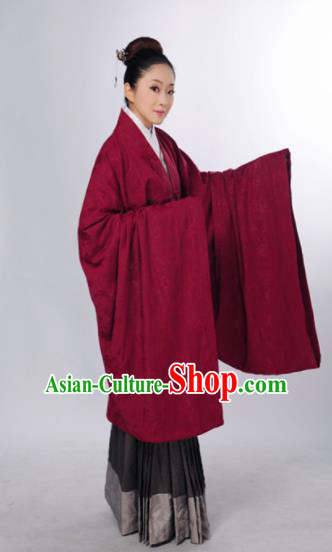 Chinese Ancient Hanfu Traditional Jin Dynasty Embroidered Historical Costumes Chinese Ancient Hanfu Traditional Jin Dynasty Embroidered Historical Costumes