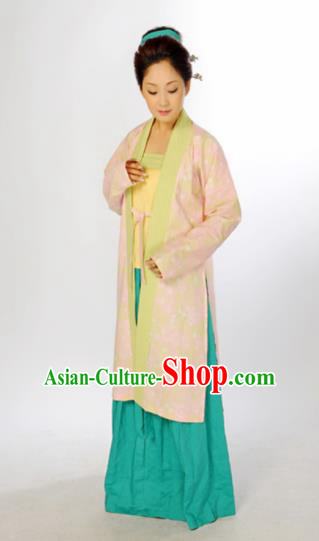 Chinese Ancient Hanfu Traditional Jin Dynasty Embroidered Historical Costumes Chinese Ancient Hanfu Traditional Jin Dynasty Embroidered Historical Costumes
