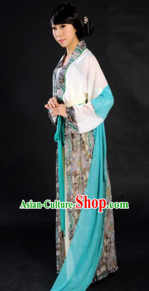 Chinese Ancient Hanfu Traditional Jin Dynasty Embroidered Historical Costumes Chinese Ancient Hanfu Traditional Jin Dynasty Embroidered Historical Costumes