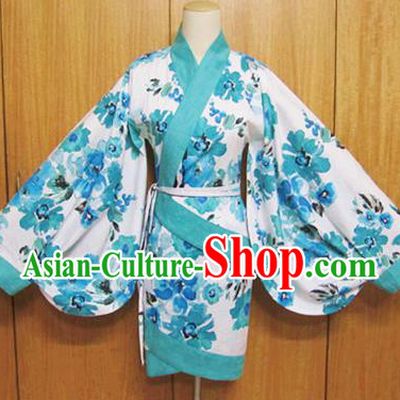 Traditional Chinese Han Dynasty Printing Curving-Front Robe Ancient Princess Costume for Women