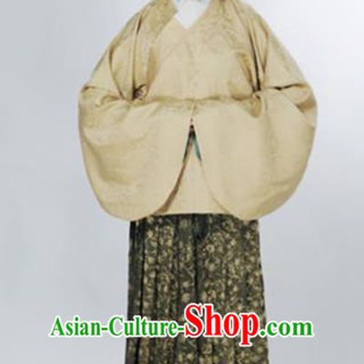 Traditional Chinese Ming Dynasty Marquise Costume Ancient Palace Lady Blouse and Skirt for Women